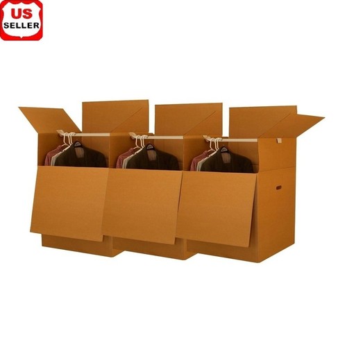 Tall wardrobe moving boxes - tall,