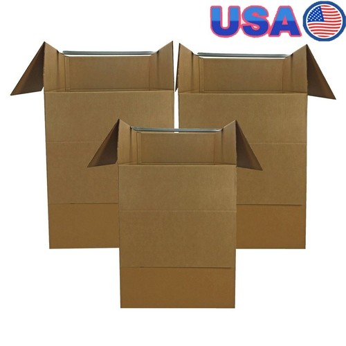 Large wardrobe moving boxes - moving,